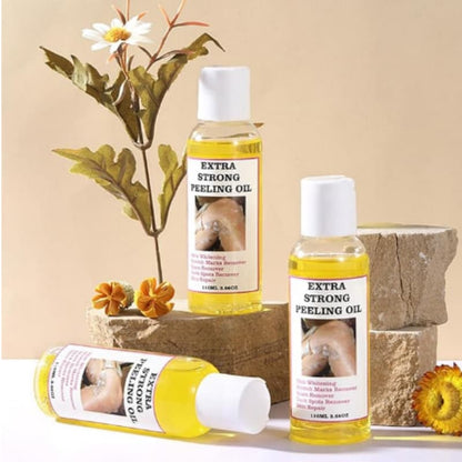 Huile de Peeling Extra forte :  Vergeture, éclaircissante, hydratante